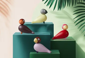 Kay Bojesen Year Bird 2025 Bella - Cream-grey - Kay Bojesen Denmark