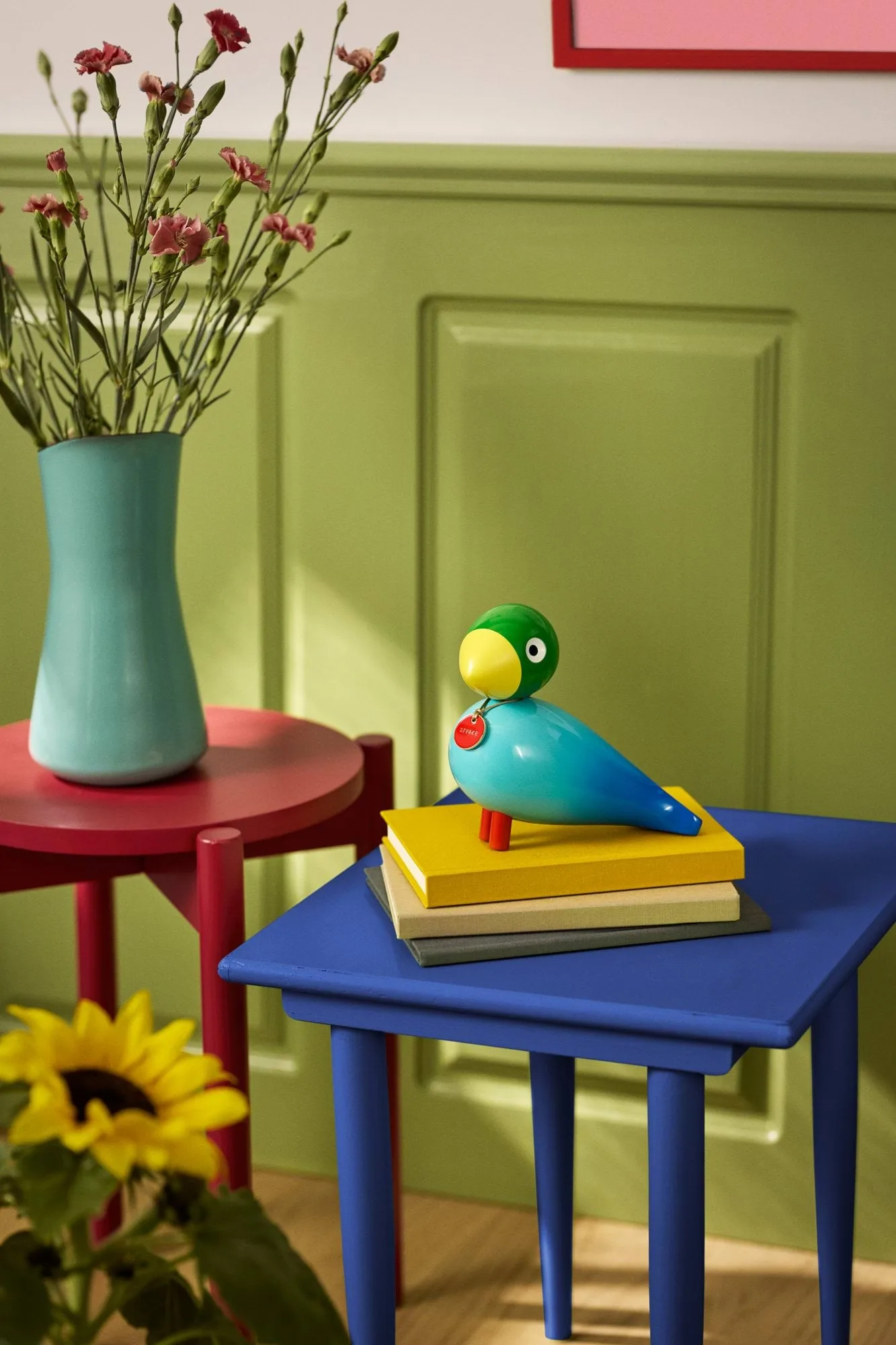 Story bird, Blue, 15,5 cm Kay Bojesen Denmark