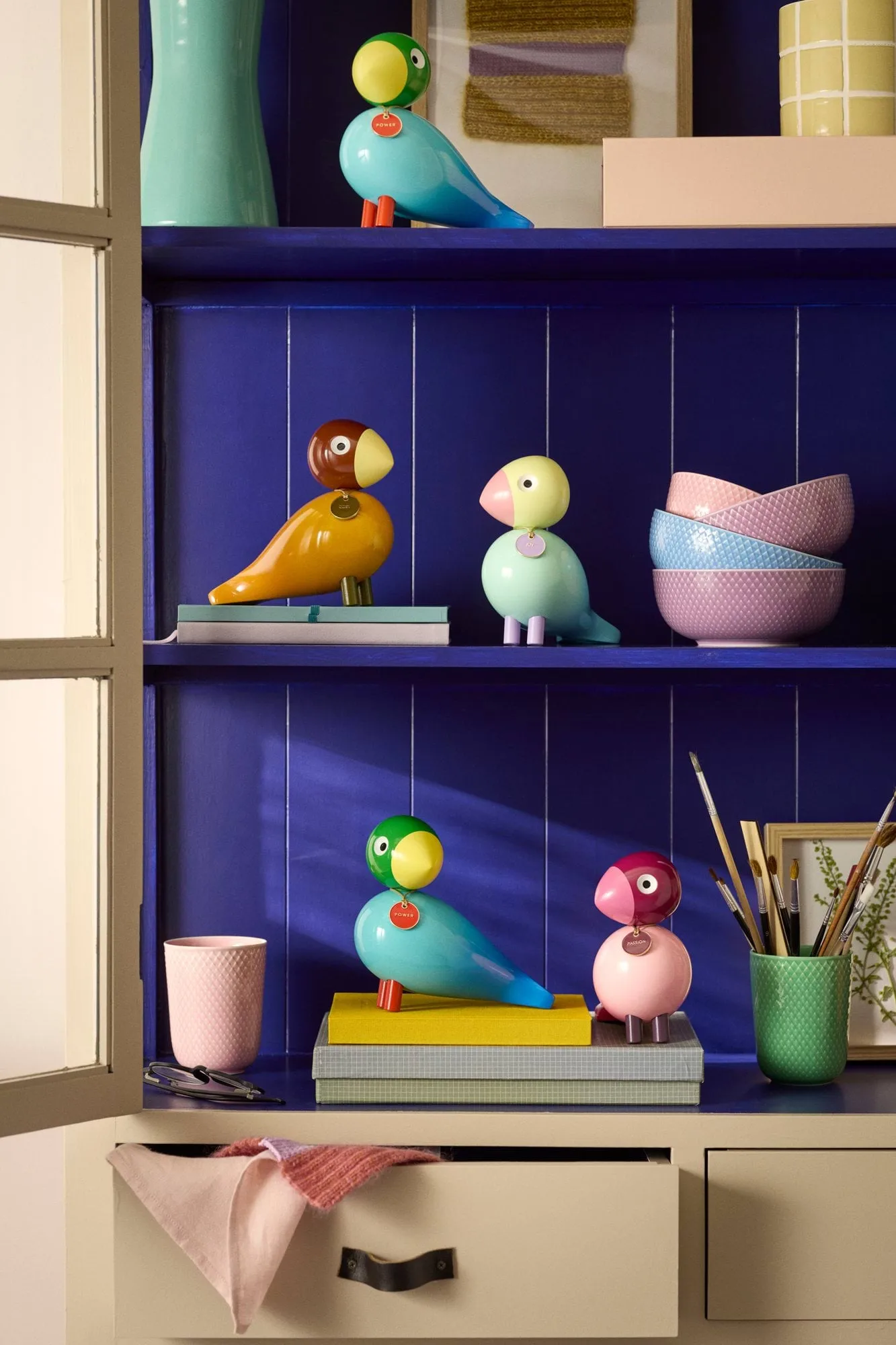 Story bird, Blue, 15,5 cm Kay Bojesen Denmark