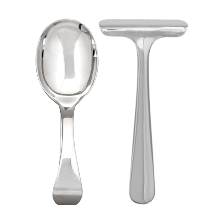 Grand Prix children's cutlery and haklapp 3 pieces, Polished steel Kay Bojesen