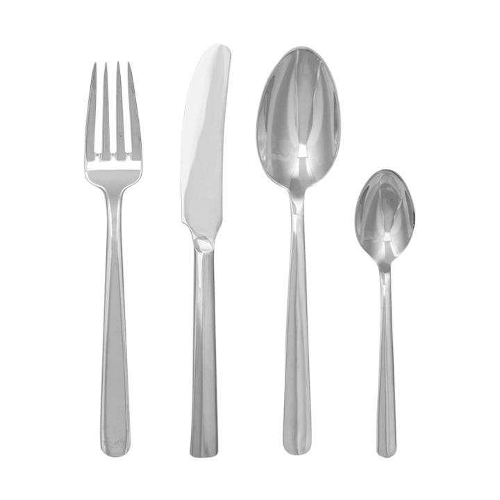 Grand Prix cutlery 16 pieces, Polished steel Kay Bojesen