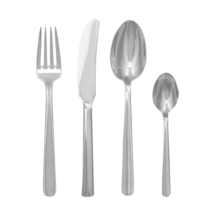 Grand Prix cutlery 24 pieces, Polished steel Kay Bojesen