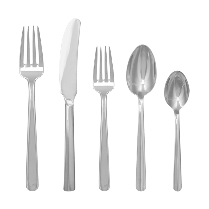 Grand Prix cutlery 5 pieces, Polished steel Kay Bojesen