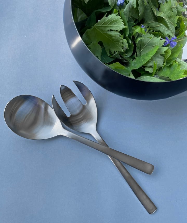 Grand Prix salad cutlery 18.5 cm 2 pieces, Polished steel Kay Bojesen