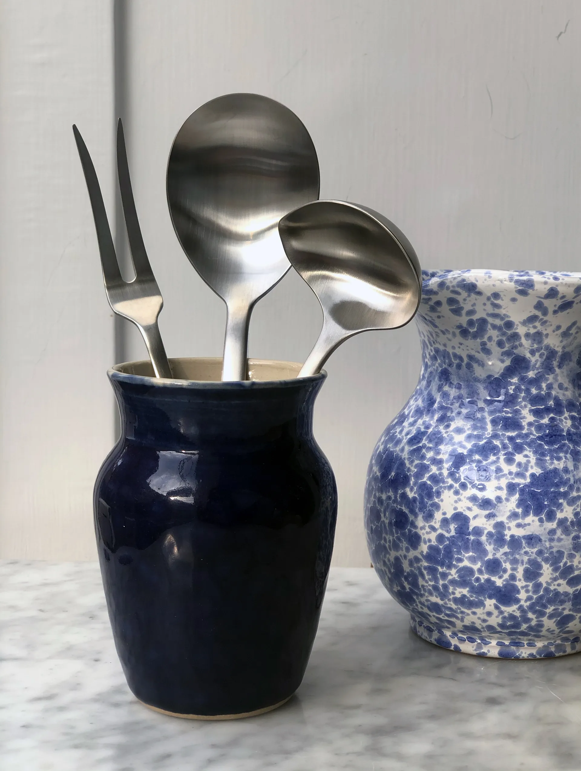 Grand Prix servering set 3 pieces, Polished steel Kay Bojesen