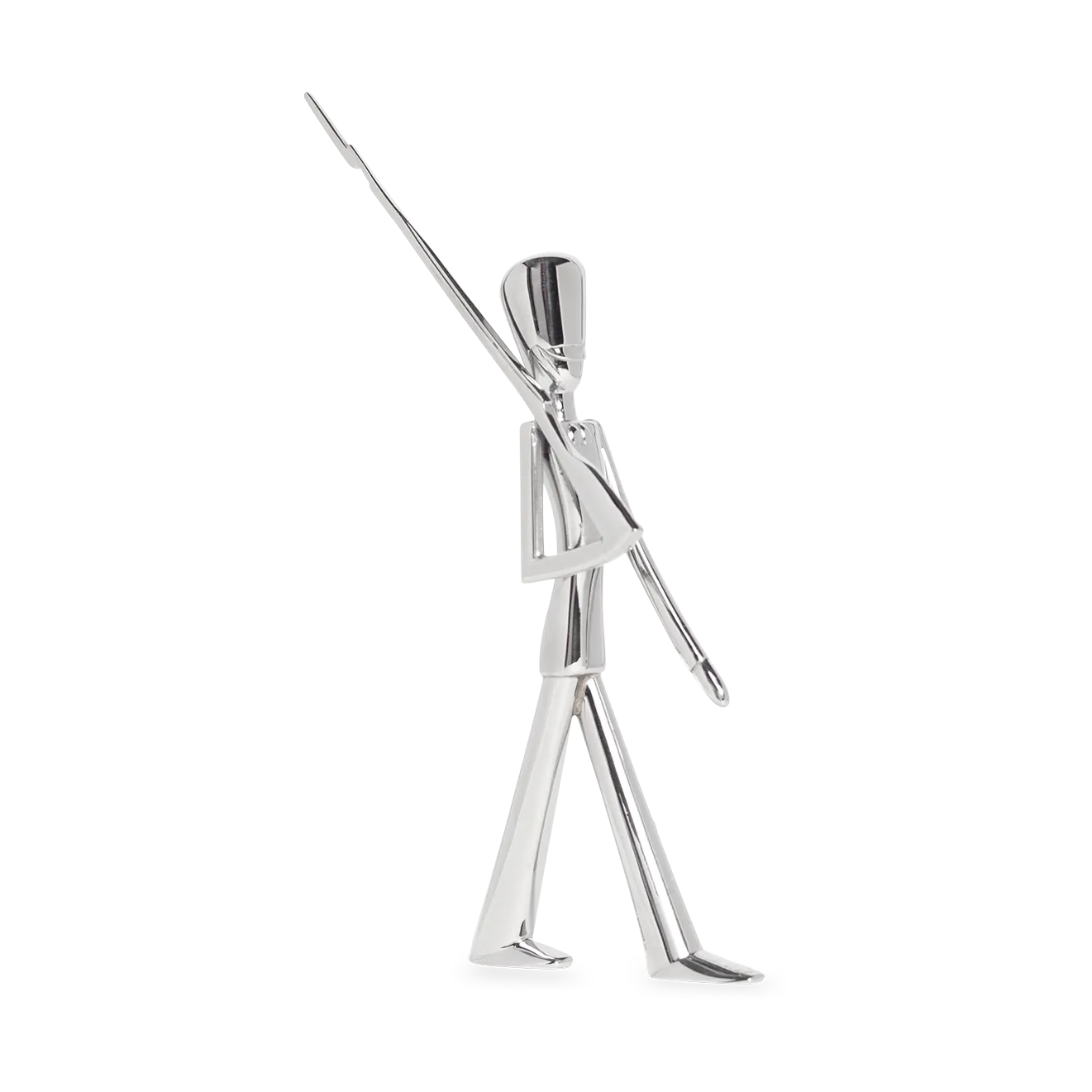 Royal Guard figurine 16 cm, Polished steel Kay Bojesen