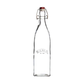 Kilner bottle with swing top - Clear, 1 L - Kilner