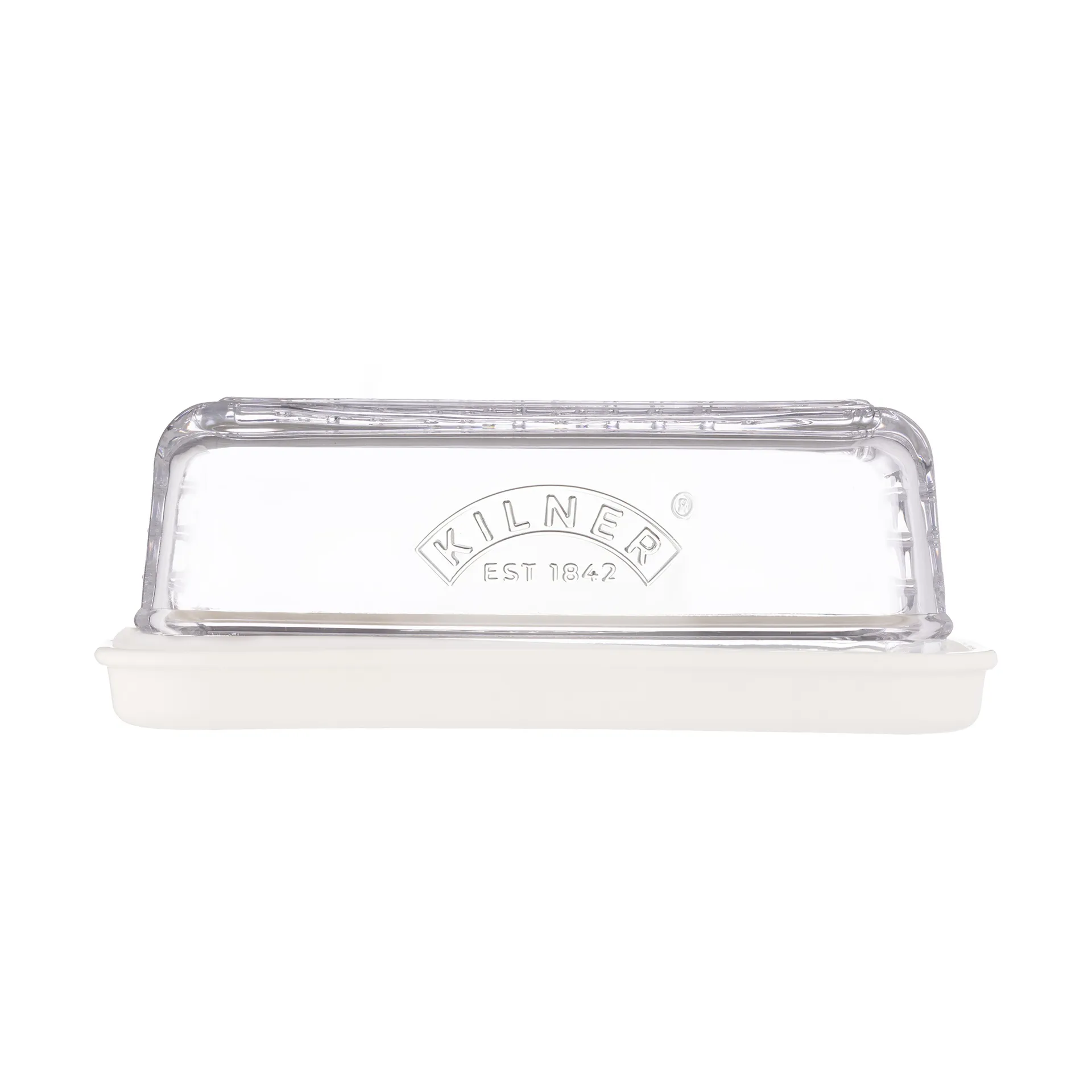 Kilner cheese storage, Clear white Kilner