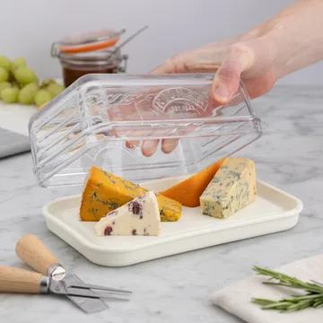 Kilner cheese storage - Clear white - Kilner