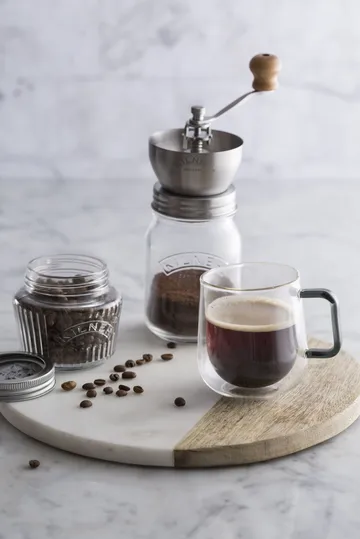 Kilner coffee grinder - Clear-stainless steel, 0.5 L - Kilner
