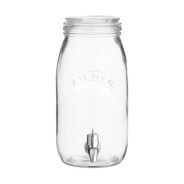 Kilner drinks dispenser with tap - Clear, 3 L - Kilner