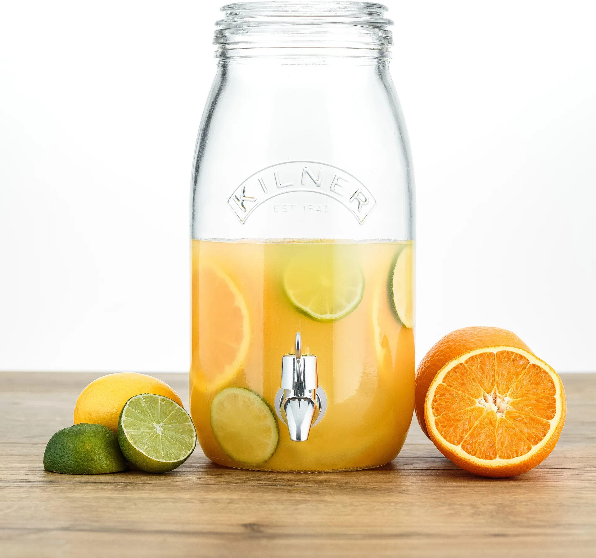 Kilner drinks dispenser with tap, Clear, 3 L Kilner