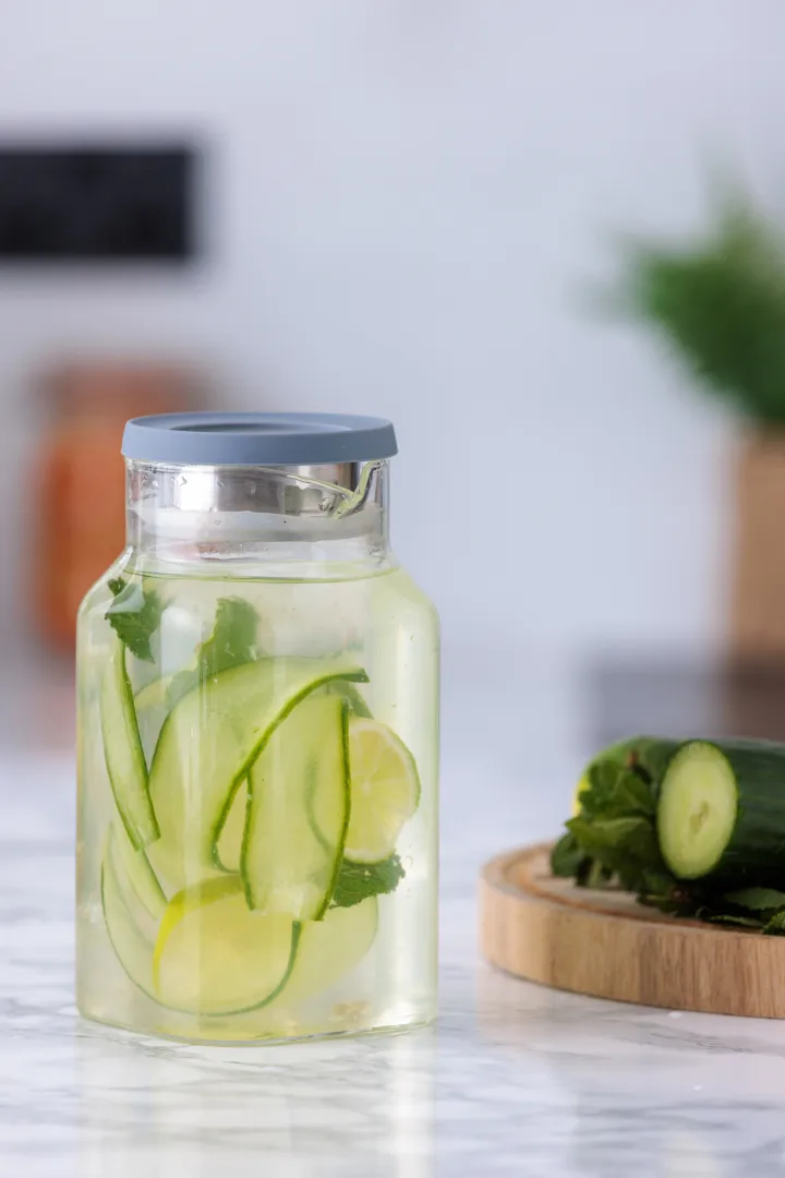 Kilner FRESH pitcher, Clear gray, 1.2 L Kilner