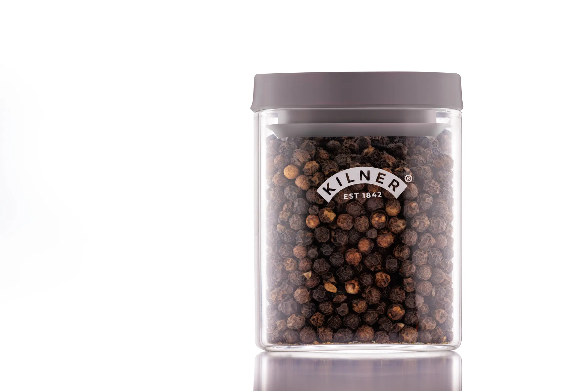 Kilner FRESH spice jar square, Clear-grey, 160 ml Kilner