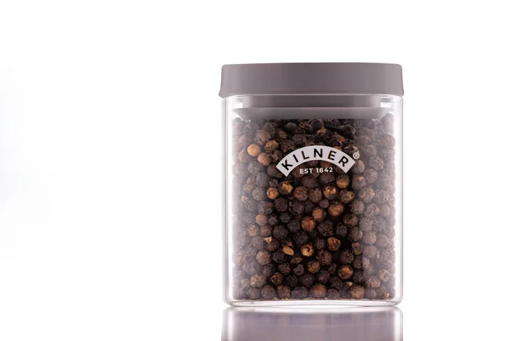 Kilner FRESH spice jar square - Clear-grey, 160 ml - Kilner