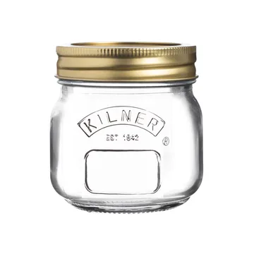 Kilner round preserving jar - Clear-gold, 250 ml - Kilner