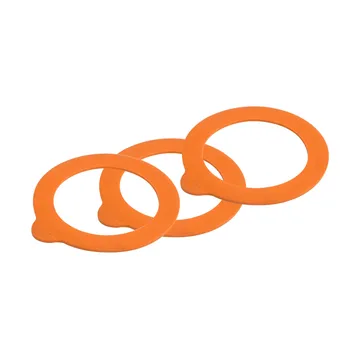 Kilner rubber seals - Orange, 0.35–2 L, 6-pack - Kilner
