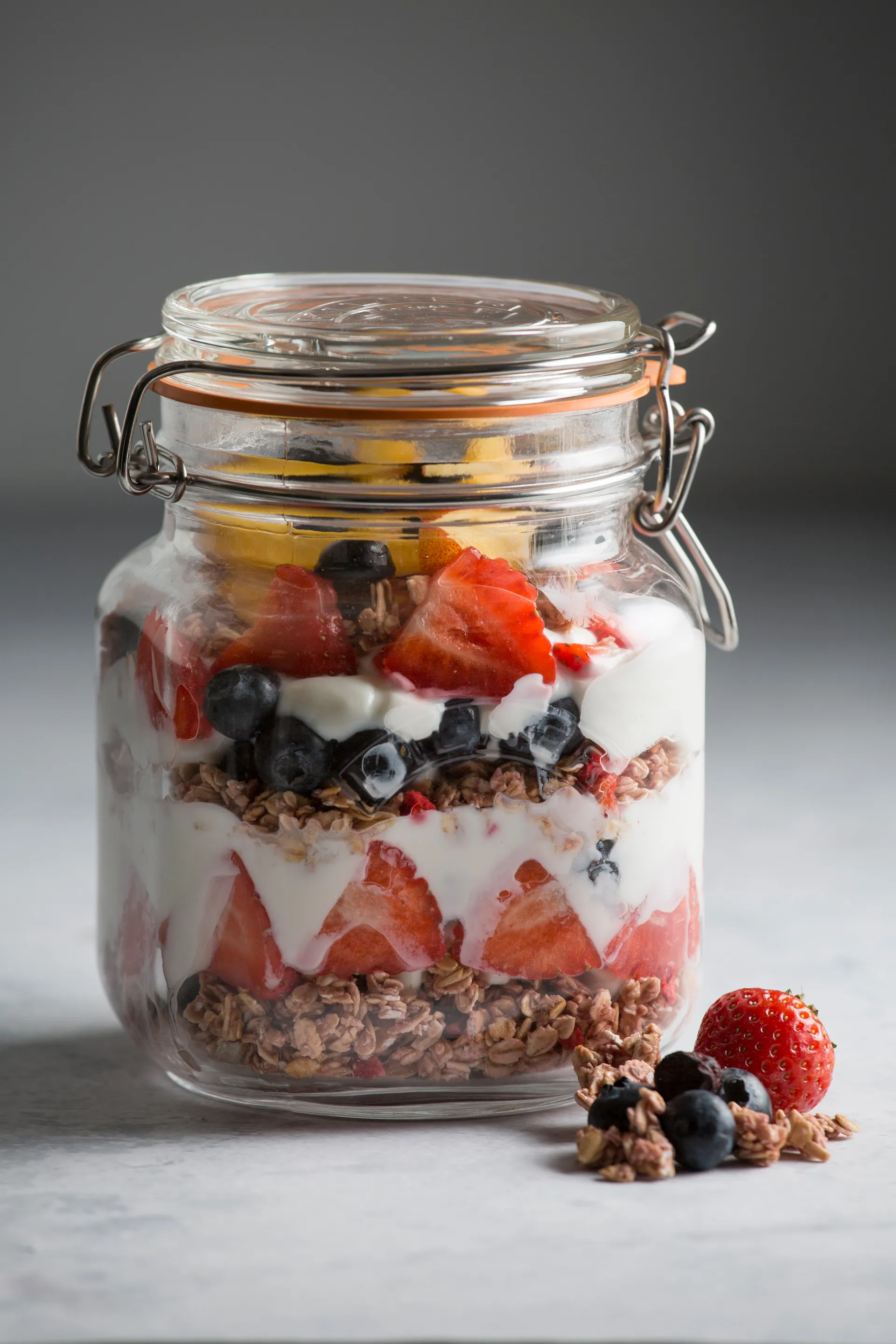 Kilner square clip top jar, Clear, 1 L Kilner