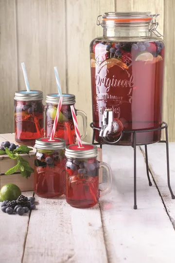 Kilner stand for drinks dispenser - Black - Kilner