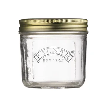Kilner WIDE preserving jar - Clear-gold, 200 ml - Kilner