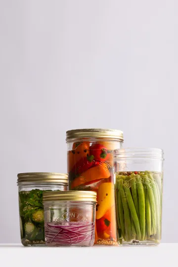 Kilner WIDE preserving jar - Clear-gold, 200 ml - Kilner