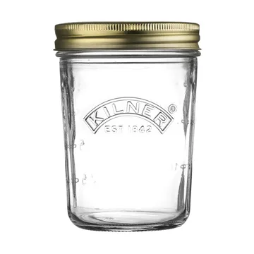Kilner WIDE preserving jar - Clear-gold, 350 ml - Kilner