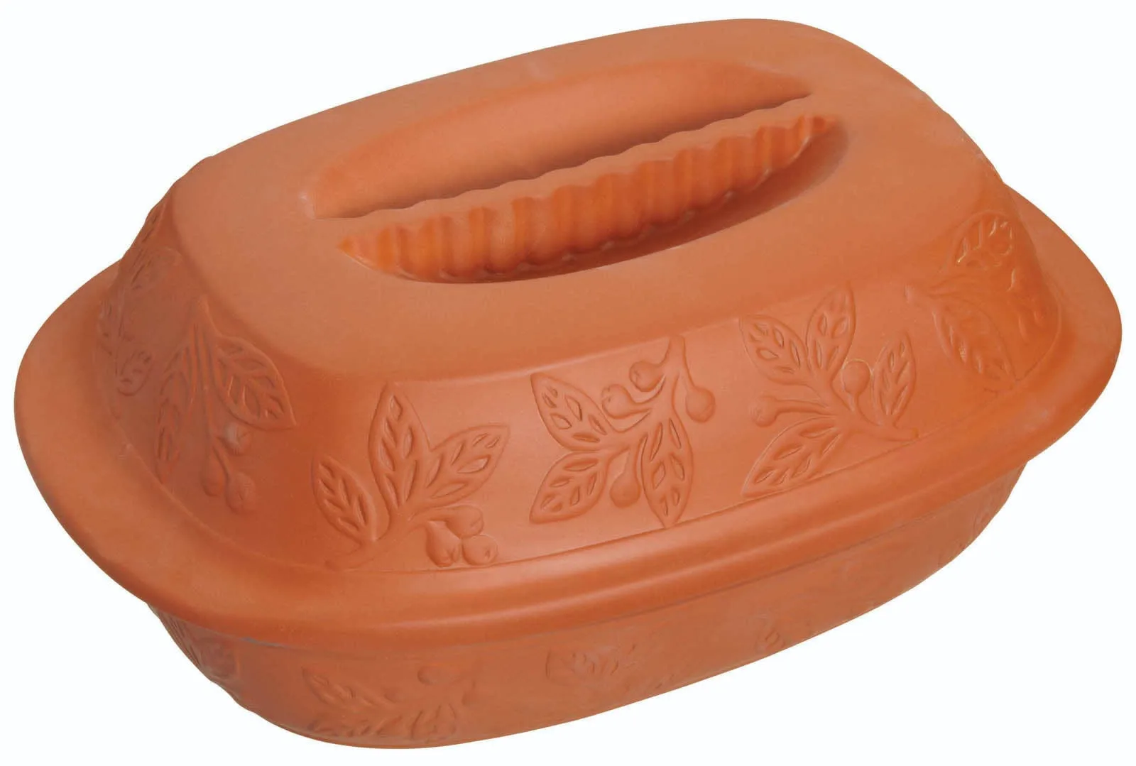 Clay pot with lid 35x27 cm, Terracotta Kitchen Craft