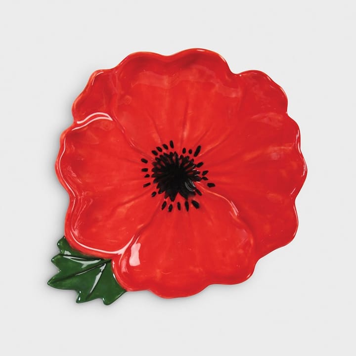 Poppy bowl Ø21 cm, Red &Klevering