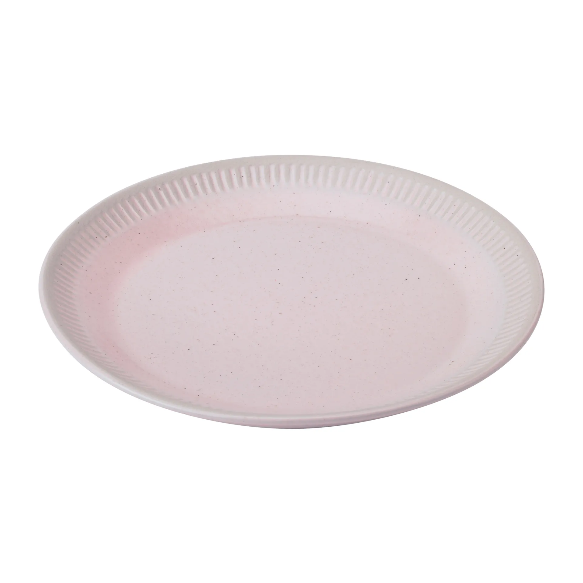 Colorit plate Ø19 cm, Pink Knabstrup Keramik