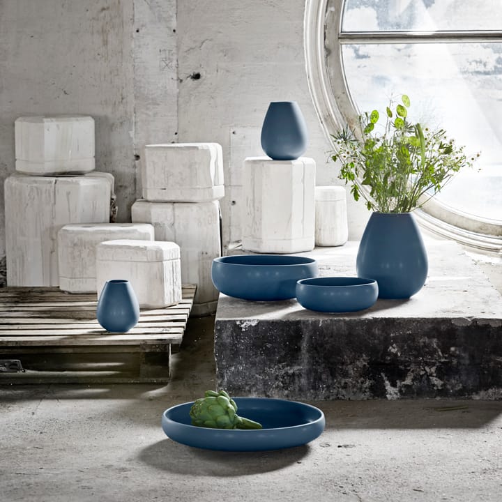 Earth bowl 30 cm, Blue Knabstrup Keramik