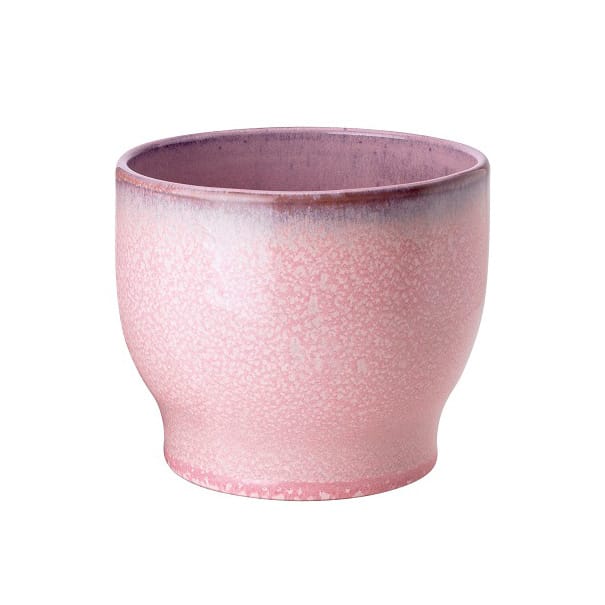 Knabstrup outdoor flower pot Ø12.5 cm, pink Knabstrup Keramik