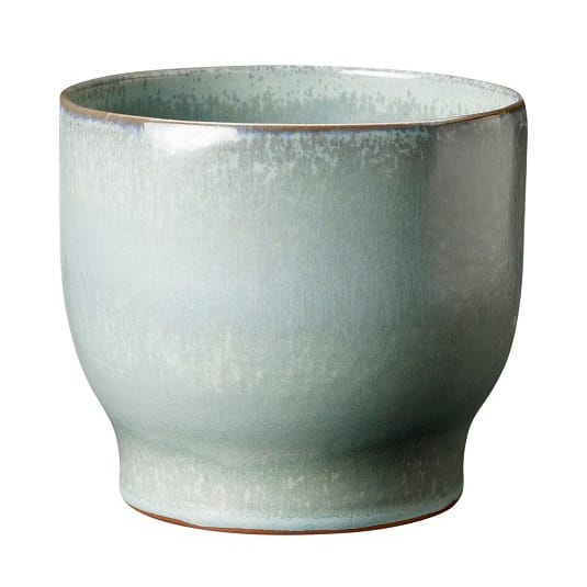Knabstrup outdoor flower pot Ø16.5 cm, soft mint Knabstrup Keramik