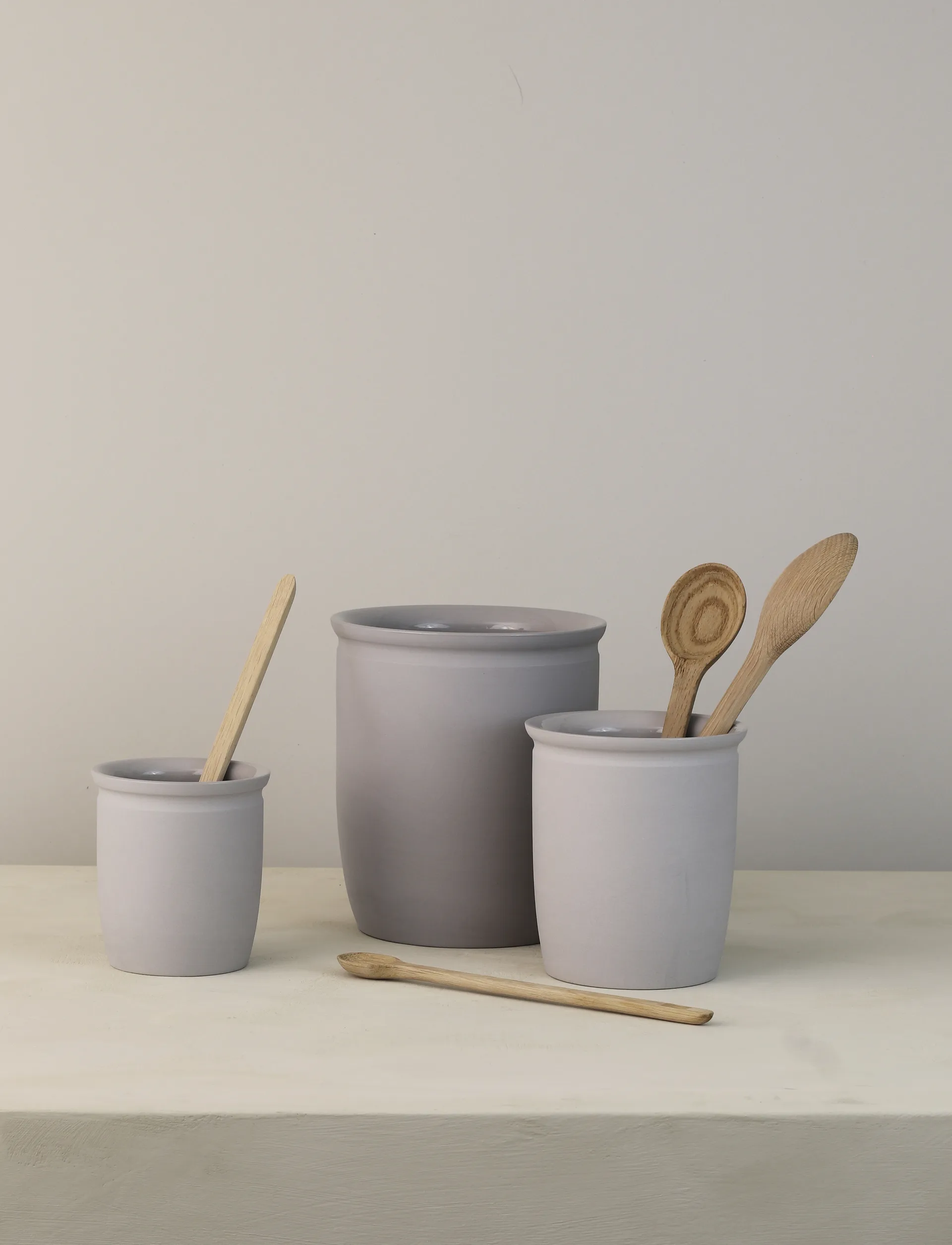 Knabstrup preserving jar, Grey, 2 L Knabstrup Keramik