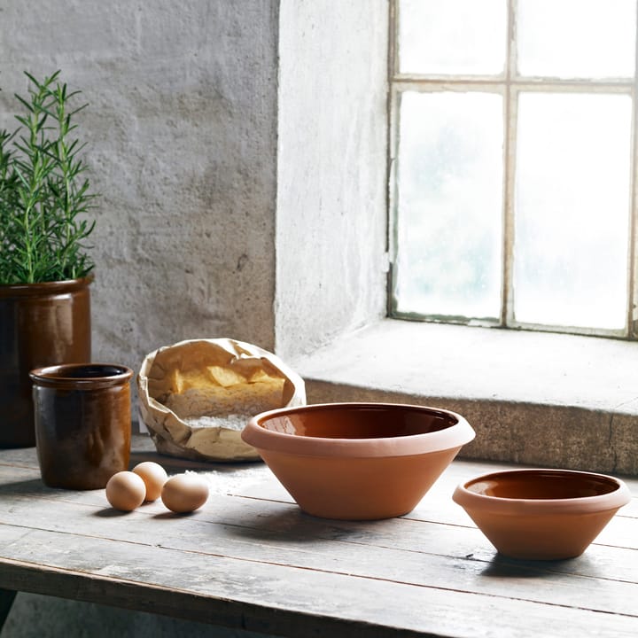 Knabstrup proofing bowl 2 l, terracotta Knabstrup Keramik