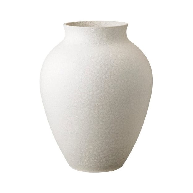 Knabstrup vase 20 cm, white Knabstrup Keramik