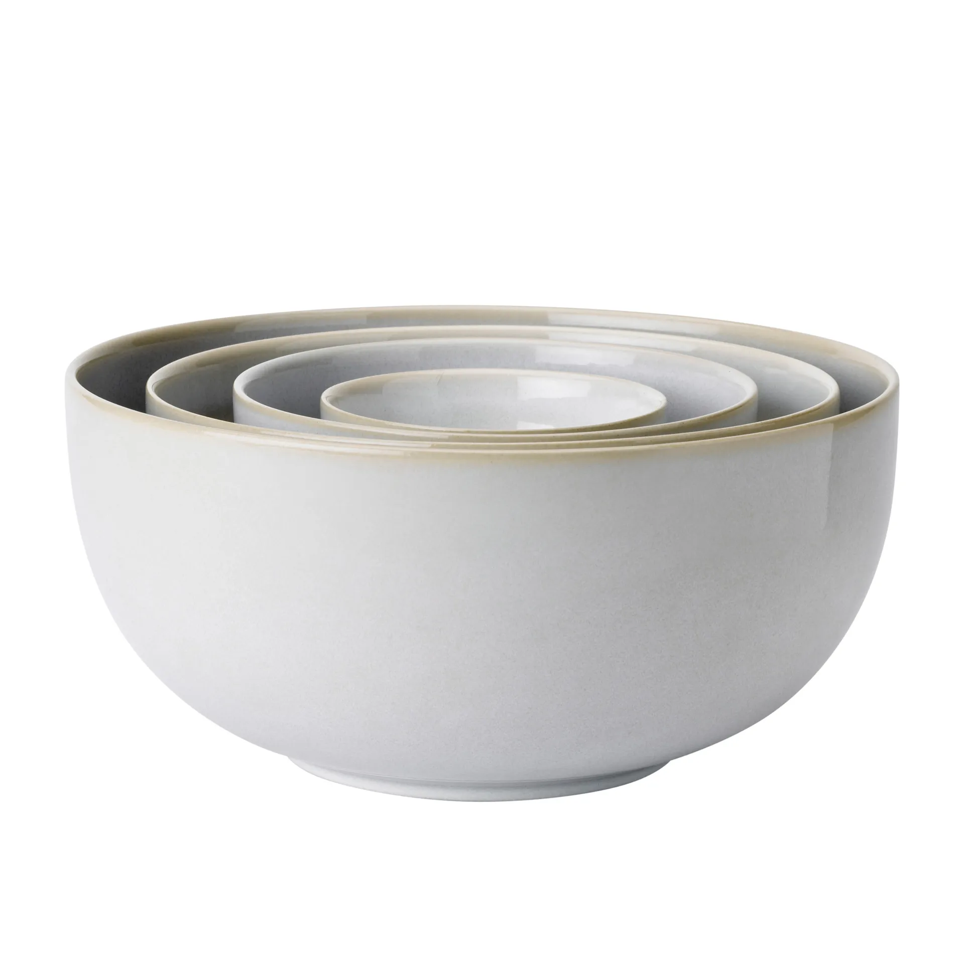 Tavola bowlset 4 pieces, White Knabstrup Keramik