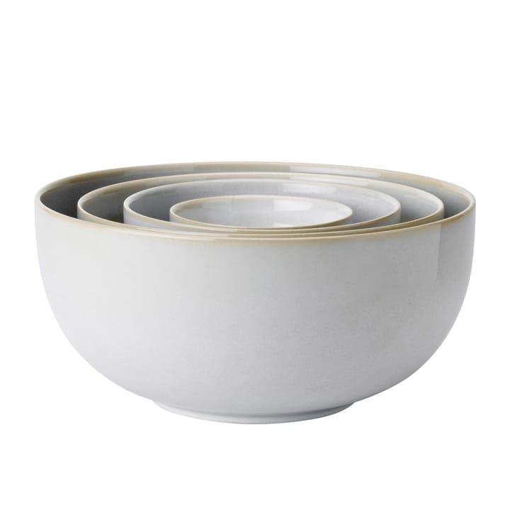 Tavola bowlset 4 pieces, White Knabstrup Keramik