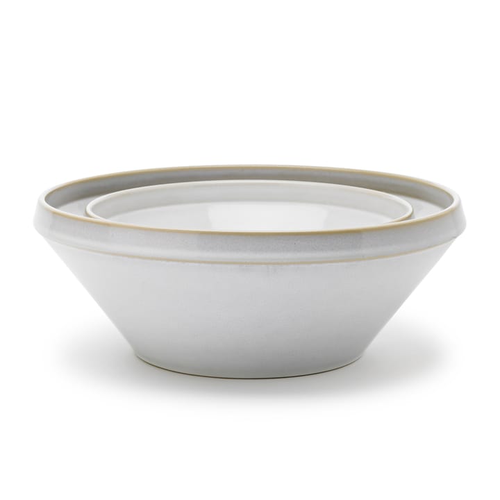 Tavola dough bowl 2 pieces, White Knabstrup Keramik
