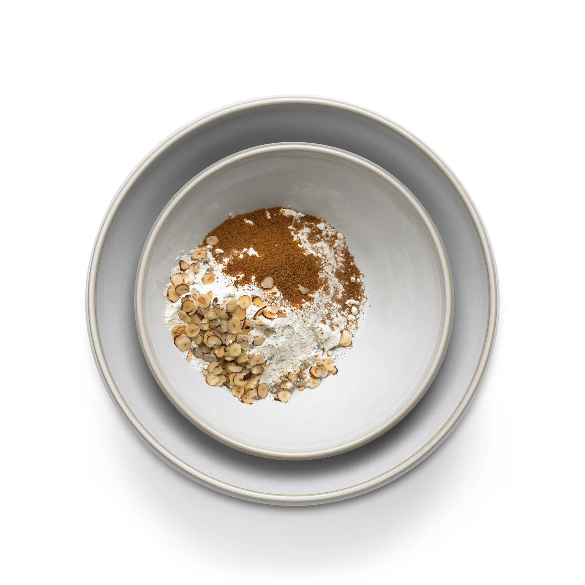 Tavola dough bowl 2 pieces, White Knabstrup Keramik