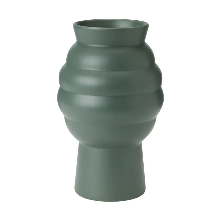 Tortus Archie vase No2 23.5 cm - Dark green - Knabstrup Keramik