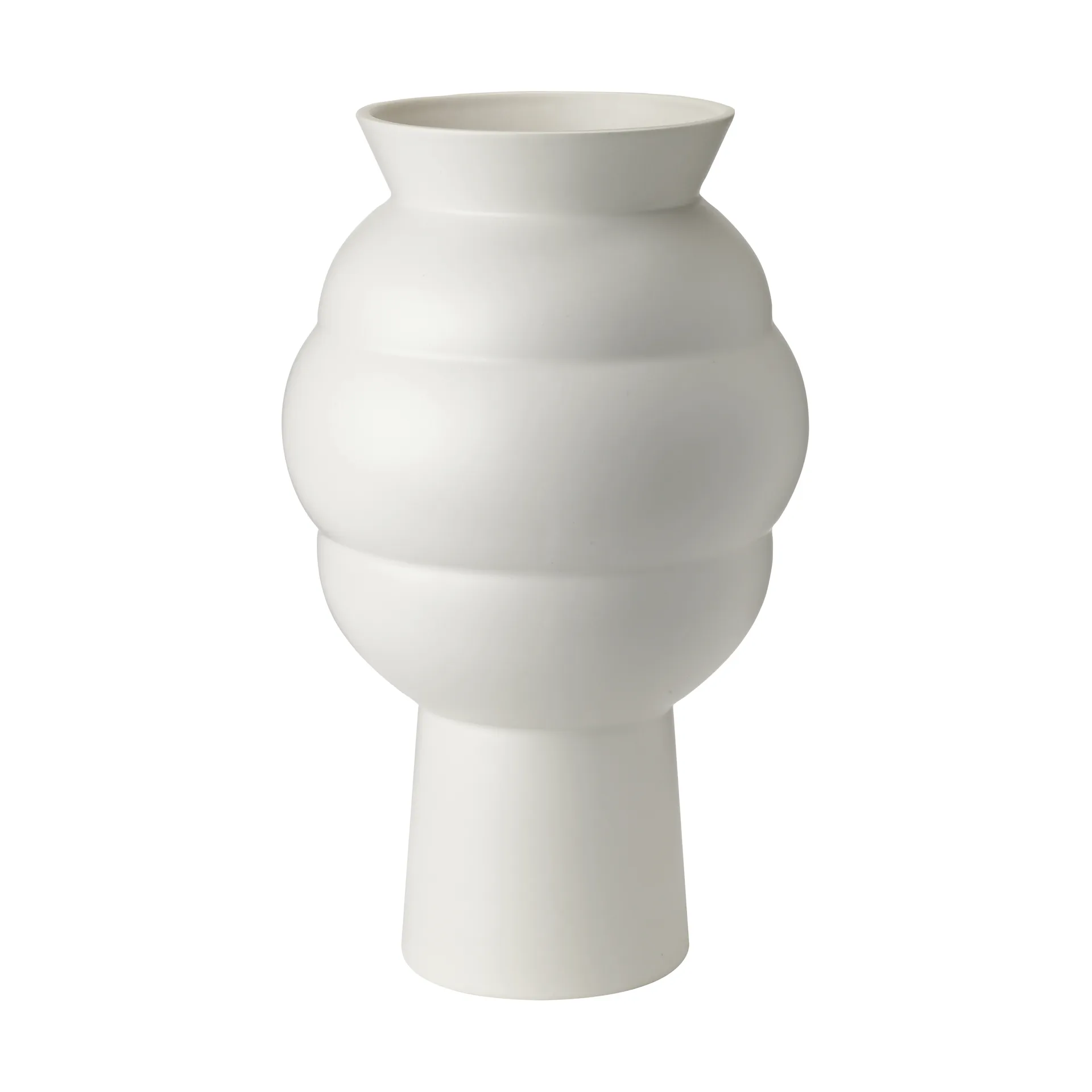 Tortus Archie vase No4 37 cm, White Knabstrup Keramik