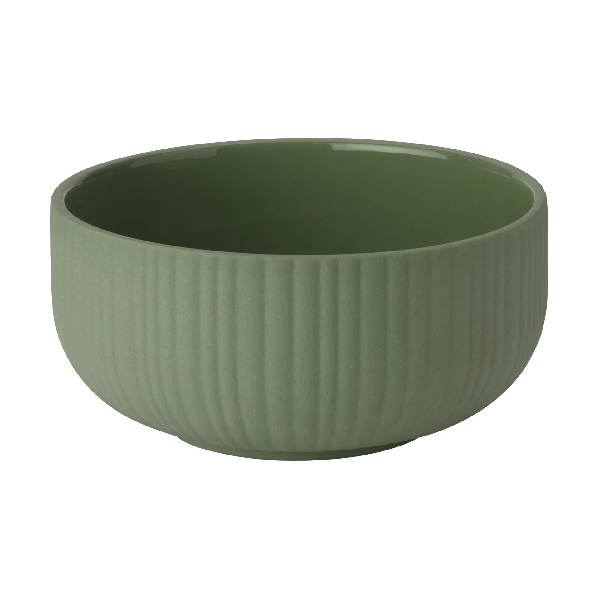 Verda bowl, Grass green, Ø13 cm Knabstrup Keramik