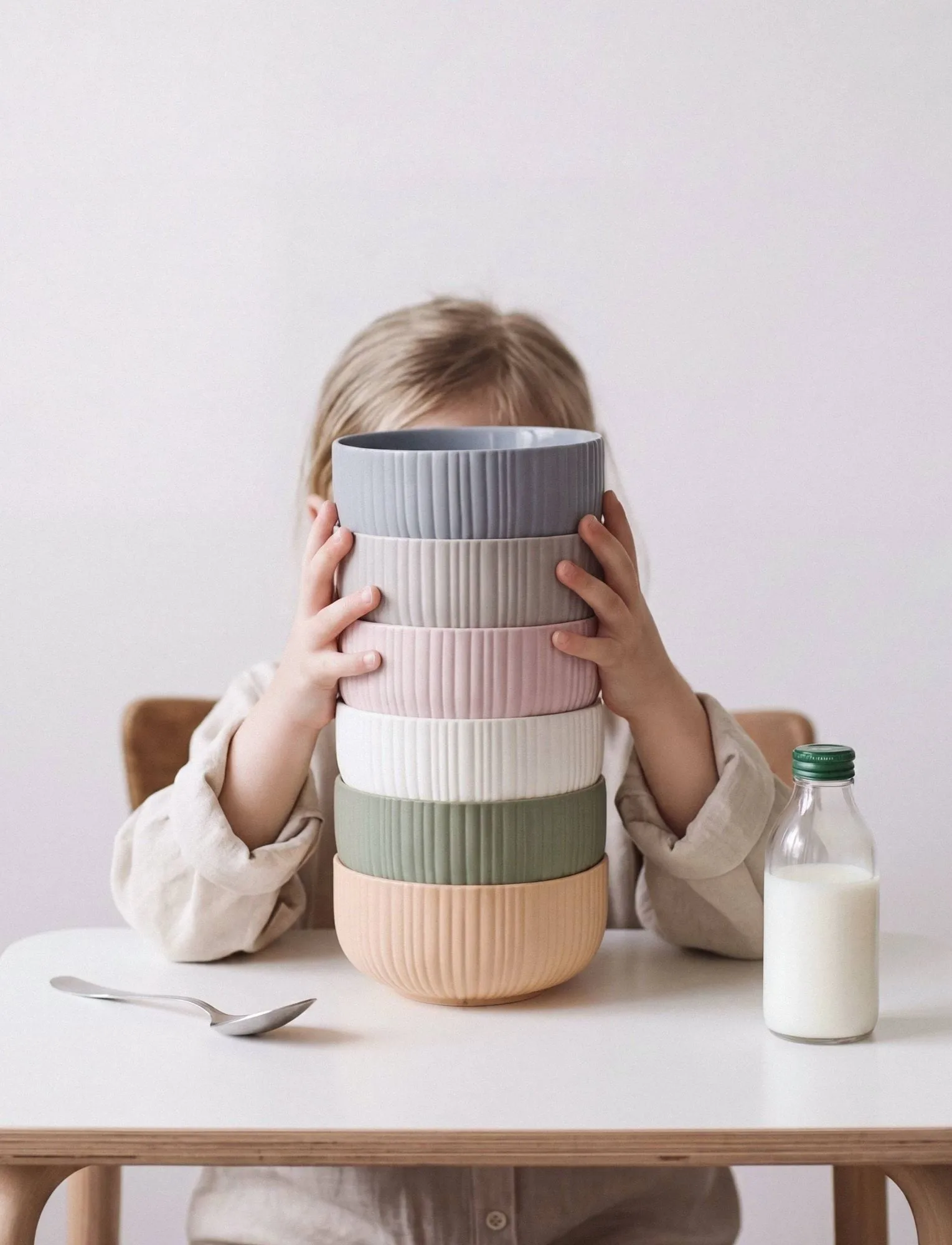 Verda bowl, Light grey, Ø13 cm Knabstrup Keramik