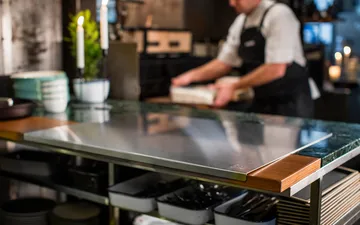 Kockums baking board stainless steel - 80x60 cm - Kockums Jernverk