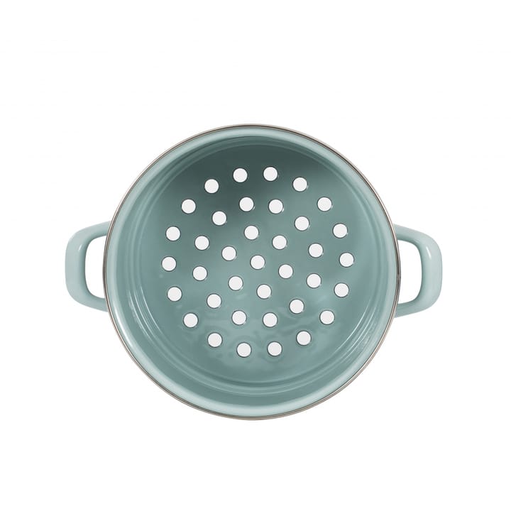 Kockums colander with steam cooking function, Green Orion (green) Kockums Jernverk