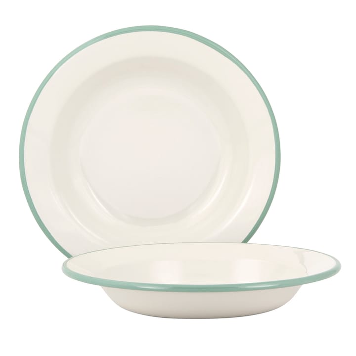 Kockums deep plate 22 cm - Cream lux - Kockums Jernverk