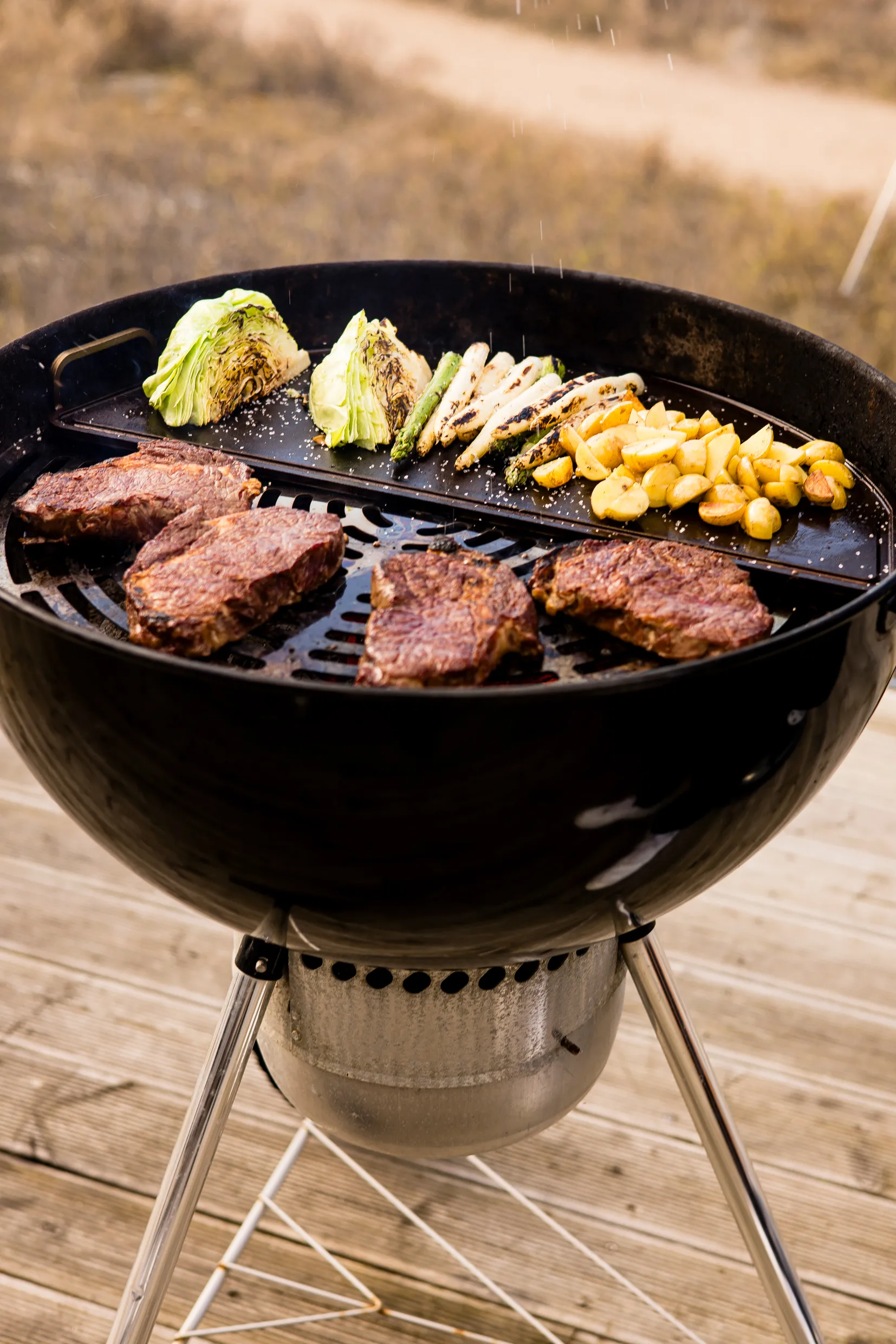 Kockums griddle, Black, half-round, 55 cm Kockums Jernverk