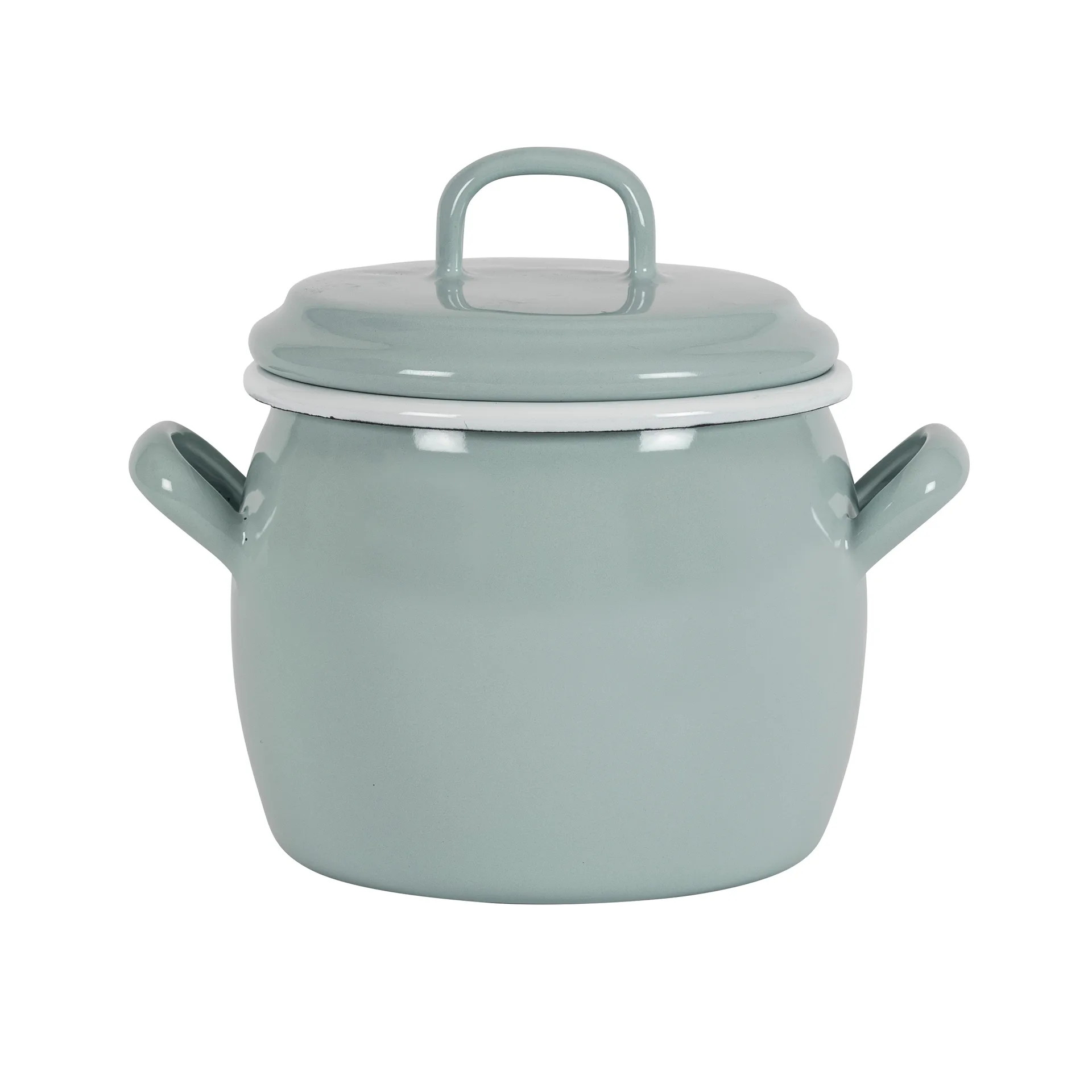 Kockums kokkärl with lid 0.7 l, Green Orion Kockums Jernverk