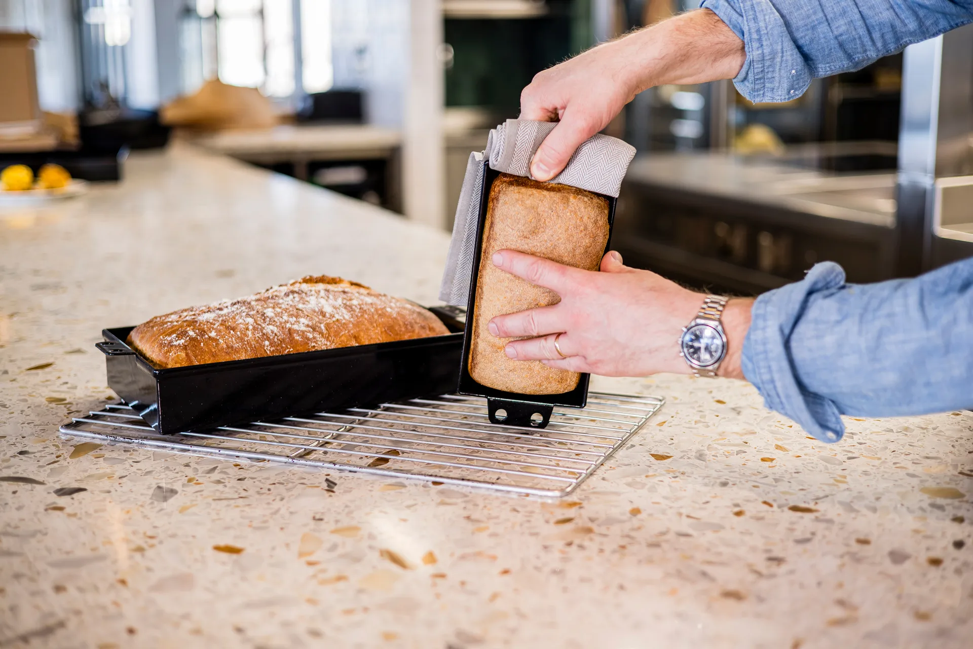 Kockums loaf tin, Black, 23x12.5 cm Kockums Jernverk