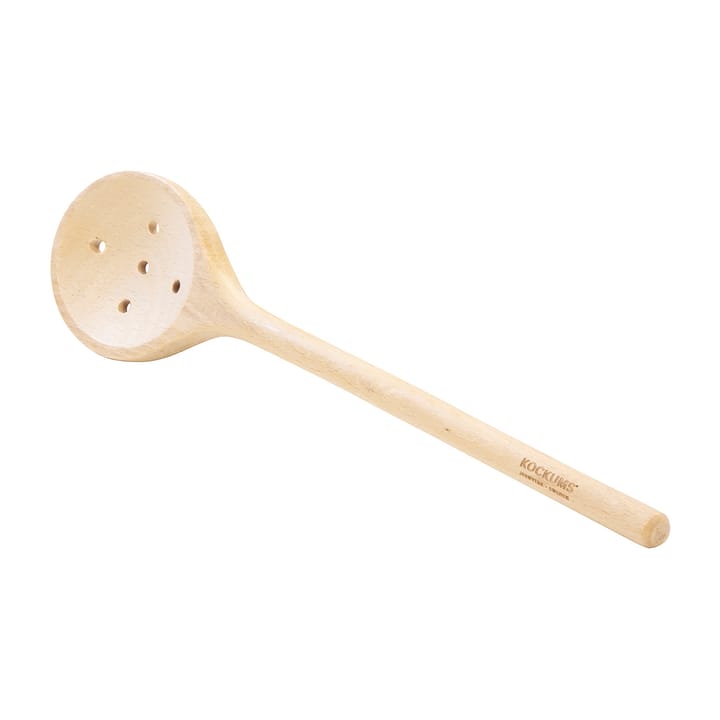 Kockums wooden spoon with 5 hole 30 cm, Beech Kockums Jernverk